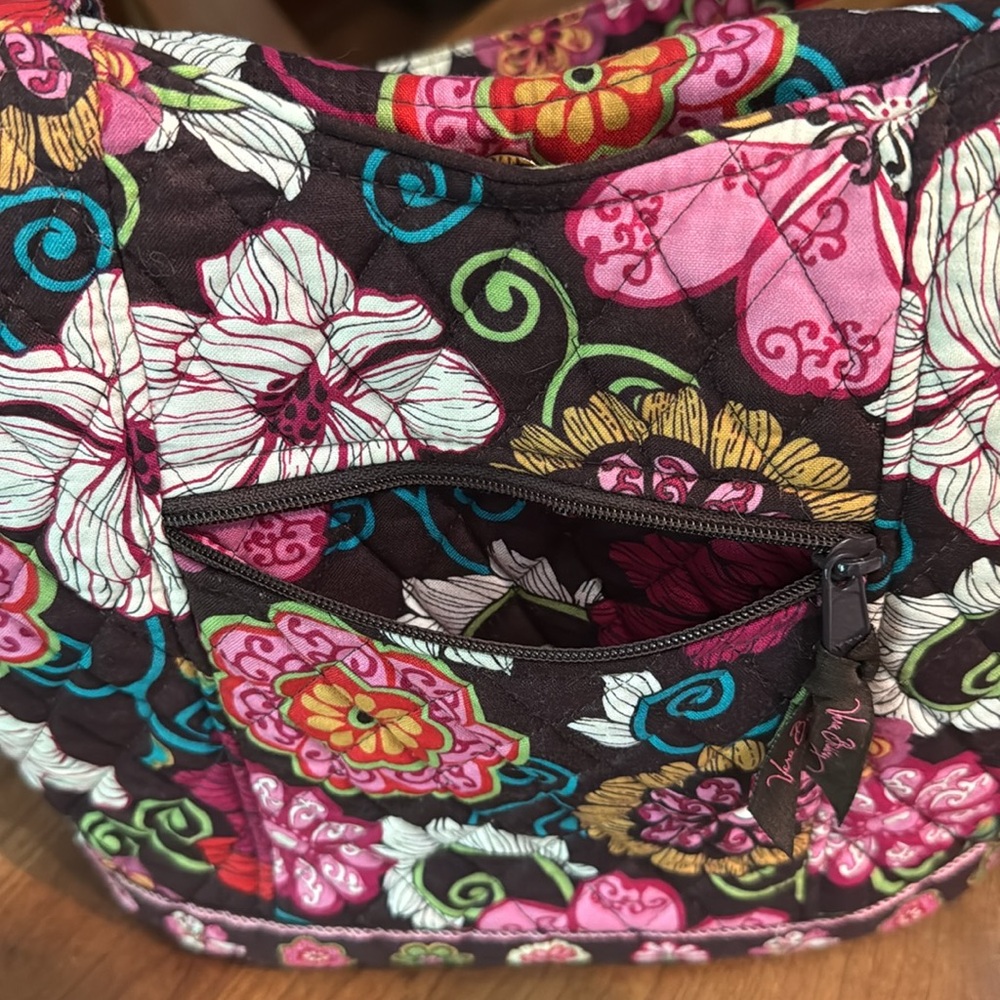 COPY - Vera Bradley Pink Floral Tote Bag Set - Picture 4 of 7